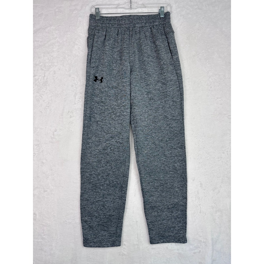 Under Armour Mens Grey Heather Fleece Jogger Sweatpants Loose Fit Medium MD